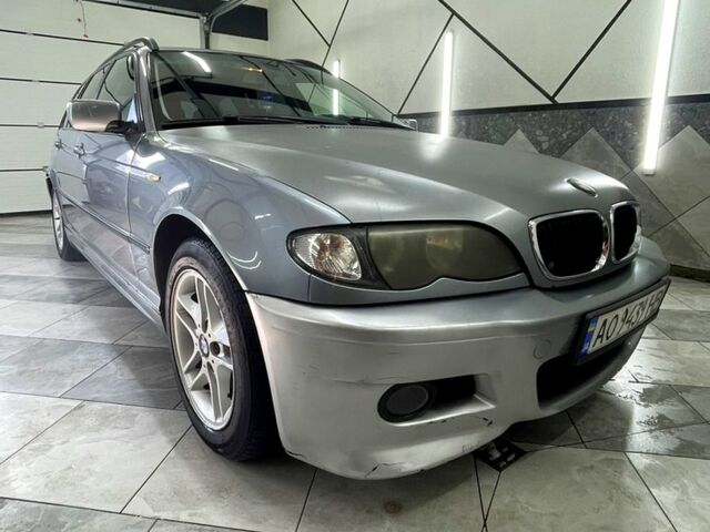 Серый БМВ 3 Серия, объемом двигателя 2 л и пробегом 400 тыс. км за 3300 $, фото 1 на Automoto.ua