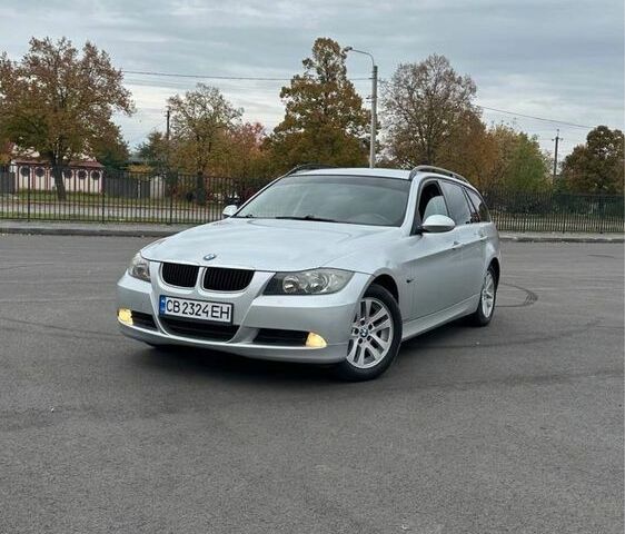 Серый БМВ 3 Серия, объемом двигателя 2 л и пробегом 288 тыс. км за 6450 $, фото 1 на Automoto.ua