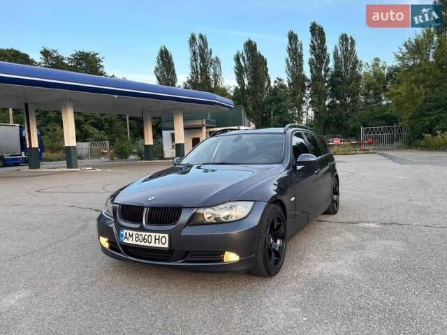 Серый БМВ 3 Серия, объемом двигателя 2 л и пробегом 342 тыс. км за 6450 $, фото 1 на Automoto.ua