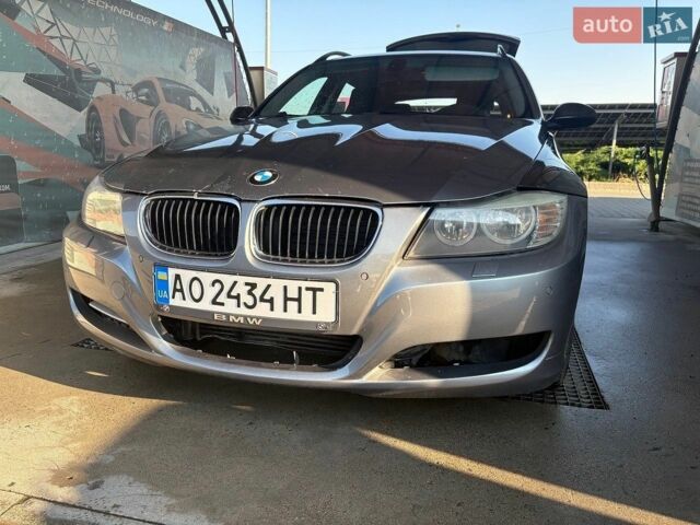 Серый БМВ 3 Серия, объемом двигателя 2 л и пробегом 257 тыс. км за 6300 $, фото 1 на Automoto.ua