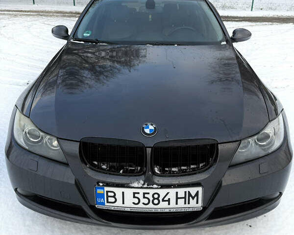 Серый БМВ 3 Серия, объемом двигателя 2 л и пробегом 320 тыс. км за 7499 $, фото 1 на Automoto.ua