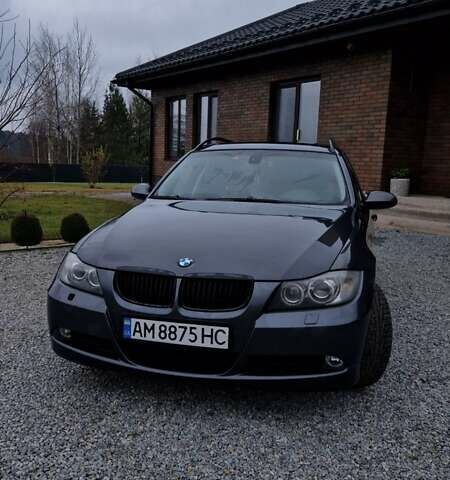 Серый БМВ 3 Серия, объемом двигателя 2 л и пробегом 297 тыс. км за 7700 $, фото 1 на Automoto.ua