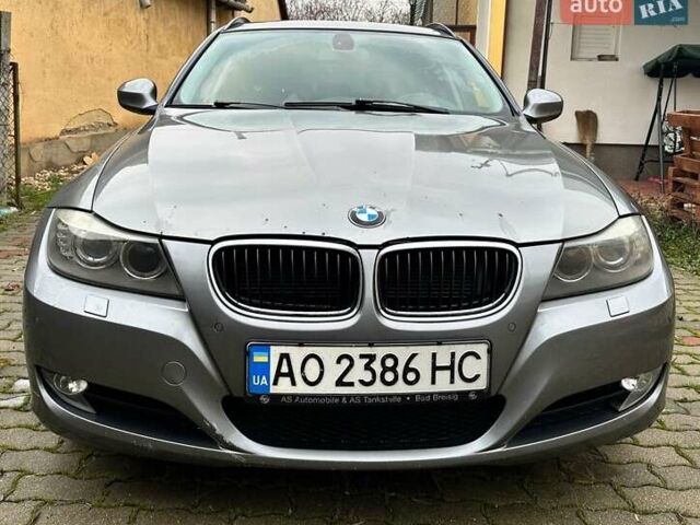 Серый БМВ 3 Серия, объемом двигателя 2 л и пробегом 371 тыс. км за 8000 $, фото 1 на Automoto.ua