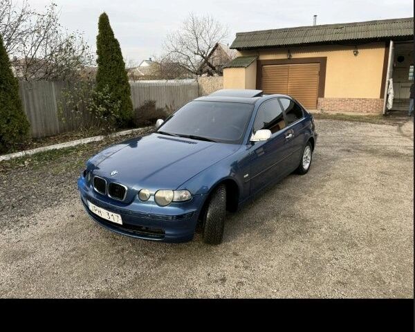 Синій БМВ 3 Серія, об'ємом двигуна 2 л та пробігом 320 тис. км за 1894 $, фото 1 на Automoto.ua