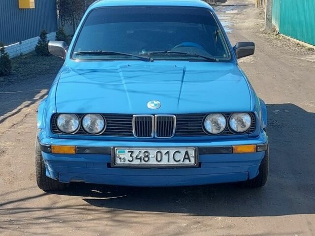 Синий БМВ 3 Серия, объемом двигателя 2.4 л и пробегом 300 тыс. км за 2300 $, фото 1 на Automoto.ua