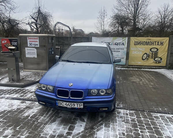 Синий БМВ 3 Серия, объемом двигателя 1.6 л и пробегом 296 тыс. км за 2900 $, фото 1 на Automoto.ua