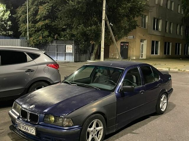 Синій БМВ 3 Серія, об'ємом двигуна 1.6 л та пробігом 444 тис. км за 2100 $, фото 1 на Automoto.ua