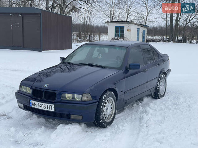 Синій БМВ 3 Серія, об'ємом двигуна 1.6 л та пробігом 400 тис. км за 2200 $, фото 1 на Automoto.ua