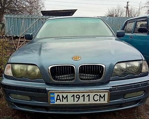 Синий БМВ 3 Серия, объемом двигателя 2 л и пробегом 325 тыс. км за 3700 $, фото 1 на Automoto.ua