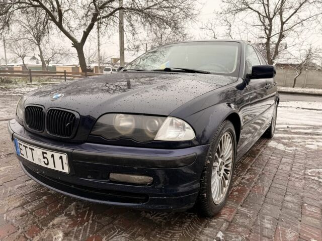 Синій БМВ 3 Серія, об'ємом двигуна 3 л та пробігом 340 тис. км за 2400 $, фото 1 на Automoto.ua