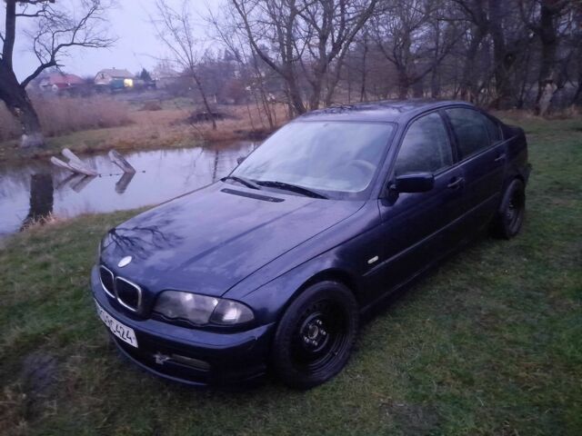 Синий БМВ 3 Серия, объемом двигателя 2 л и пробегом 312 тыс. км за 1599 $, фото 1 на Automoto.ua