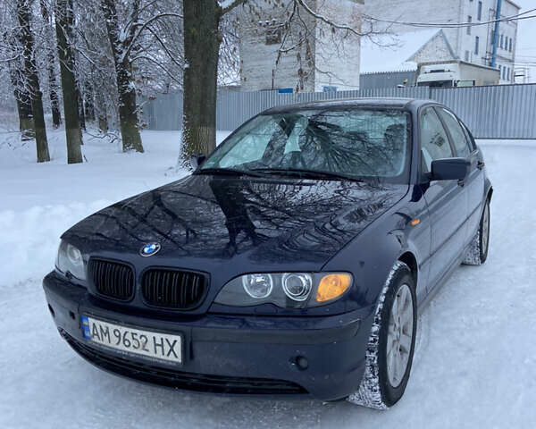 Синий БМВ 3 Серия, объемом двигателя 2 л и пробегом 195 тыс. км за 3900 $, фото 1 на Automoto.ua