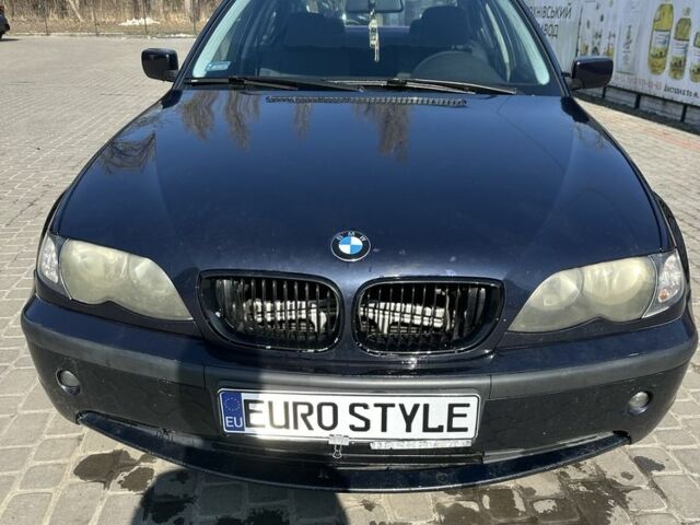 Синий БМВ 3 Серия, объемом двигателя 1.8 л и пробегом 313 тыс. км за 2300 $, фото 1 на Automoto.ua