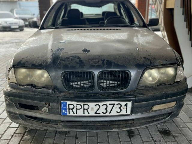 Синий БМВ 3 Серия, объемом двигателя 2 л и пробегом 333 тыс. км за 500 $, фото 1 на Automoto.ua