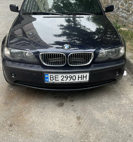 Синий БМВ 3 Серия, объемом двигателя 2 л и пробегом 345 тыс. км за 5000 $, фото 1 на Automoto.ua