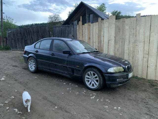 Синий БМВ 3 Серия, объемом двигателя 2 л и пробегом 180 тыс. км за 950 $, фото 1 на Automoto.ua