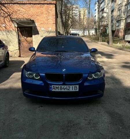 Синій БМВ 3 Серія, об'ємом двигуна 2 л та пробігом 201 тис. км за 7700 $, фото 1 на Automoto.ua