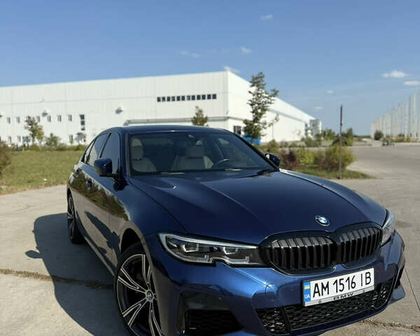 Синий БМВ 3 Серия, объемом двигателя 2 л и пробегом 56 тыс. км за 30000 $, фото 1 на Automoto.ua