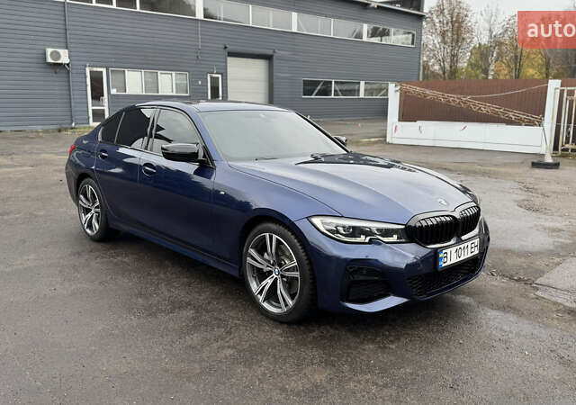 Синій БМВ 3 Серія, об'ємом двигуна 2 л та пробігом 83 тис. км за 28500 $, фото 1 на Automoto.ua