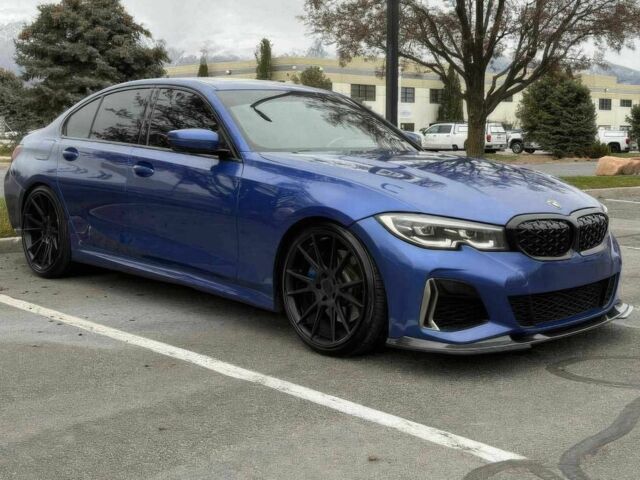 Синий БМВ 3 Серия, объемом двигателя 3 л и пробегом 49 тыс. км за 13800 $, фото 1 на Automoto.ua