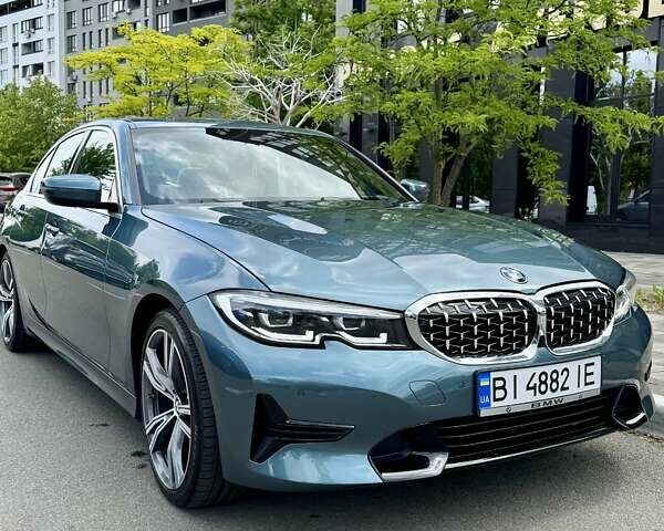 Синій БМВ 3 Серія, об'ємом двигуна 2 л та пробігом 38 тис. км за 34000 $, фото 1 на Automoto.ua