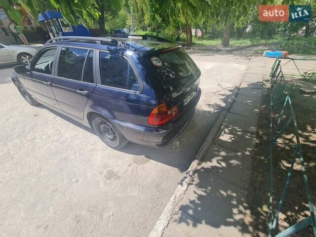 Синий БМВ 3 Серия, объемом двигателя 2 л и пробегом 263 тыс. км за 3600 $, фото 1 на Automoto.ua