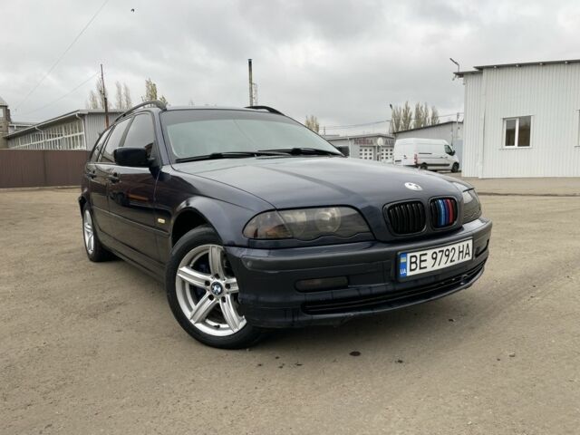 Синій БМВ 3 Серія, об'ємом двигуна 2 л та пробігом 560 тис. км за 4300 $, фото 1 на Automoto.ua