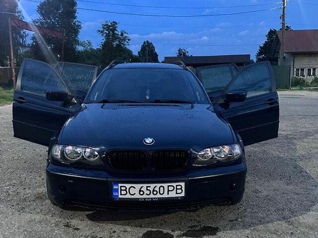 Синий БМВ 3 Серия, объемом двигателя 2 л и пробегом 352 тыс. км за 4300 $, фото 1 на Automoto.ua