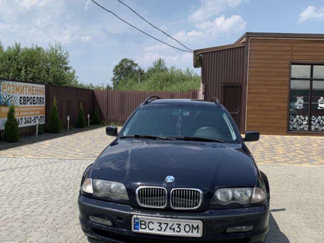 Синий БМВ 3 Серия, объемом двигателя 1.95 л и пробегом 354 тыс. км за 3500 $, фото 1 на Automoto.ua