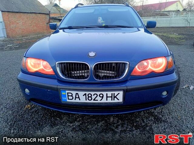 Синій БМВ 3 Серія, об'ємом двигуна 2 л та пробігом 210 тис. км за 4500 $, фото 1 на Automoto.ua