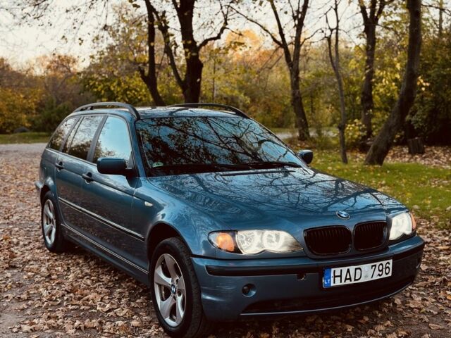 Синий БМВ 3 Серия, объемом двигателя 2 л и пробегом 200 тыс. км за 2350 $, фото 1 на Automoto.ua