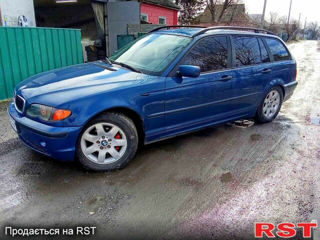 Синий БМВ 3 Серия, объемом двигателя 2 л и пробегом 200 тыс. км за 4600 $, фото 1 на Automoto.ua