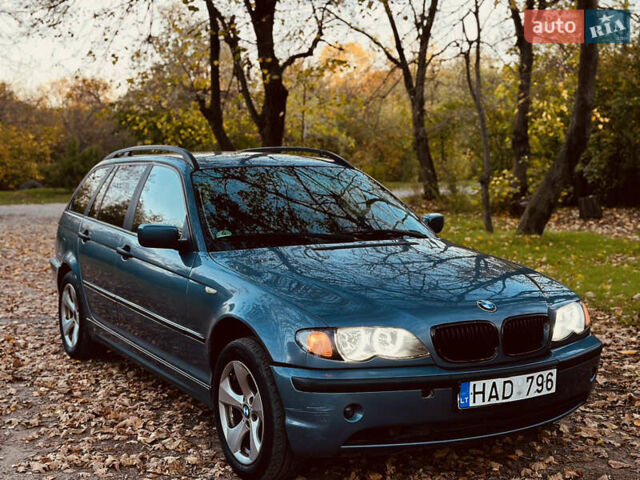 Синий БМВ 3 Серия, объемом двигателя 2 л и пробегом 200 тыс. км за 2350 $, фото 1 на Automoto.ua