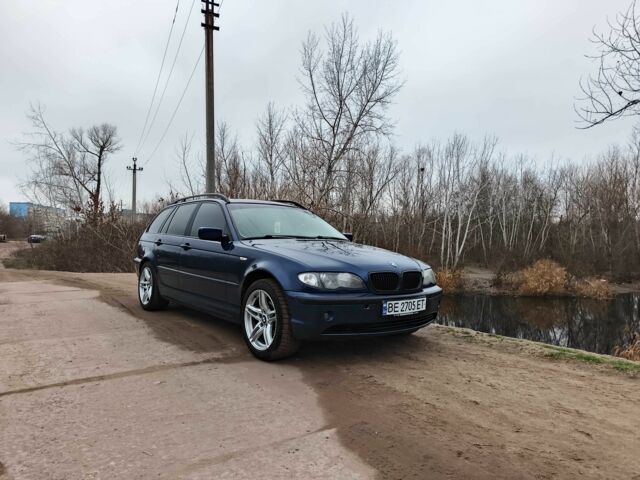 Синій БМВ 3 Серія, об'ємом двигуна 2 л та пробігом 270 тис. км за 4300 $, фото 1 на Automoto.ua