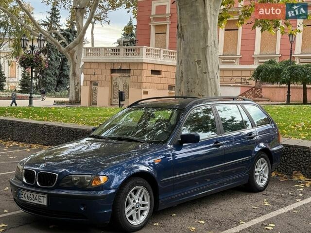 Синій БМВ 3 Серія, об'ємом двигуна 1.8 л та пробігом 230 тис. км за 4500 $, фото 1 на Automoto.ua