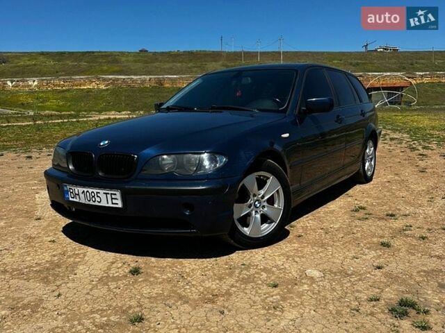 Синий БМВ 3 Серия, объемом двигателя 2 л и пробегом 280 тыс. км за 3950 $, фото 1 на Automoto.ua