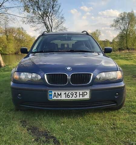 Синій БМВ 3 Серія, об'ємом двигуна 1.8 л та пробігом 240 тис. км за 5000 $, фото 1 на Automoto.ua