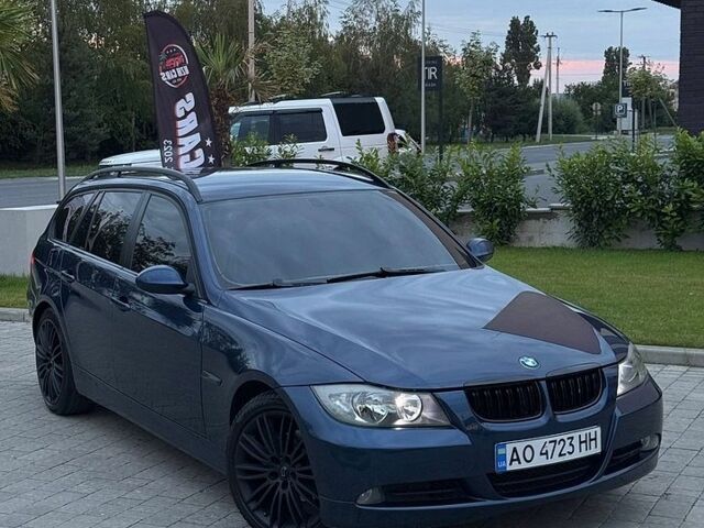 Синій БМВ 3 Серія, об'ємом двигуна 2 л та пробігом 350 тис. км за 6000 $, фото 1 на Automoto.ua