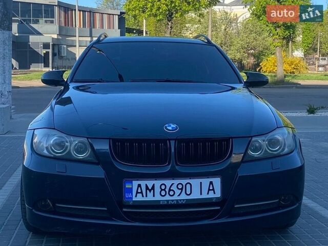 Синий БМВ 3 Серия, объемом двигателя 3 л и пробегом 258 тыс. км за 7500 $, фото 1 на Automoto.ua