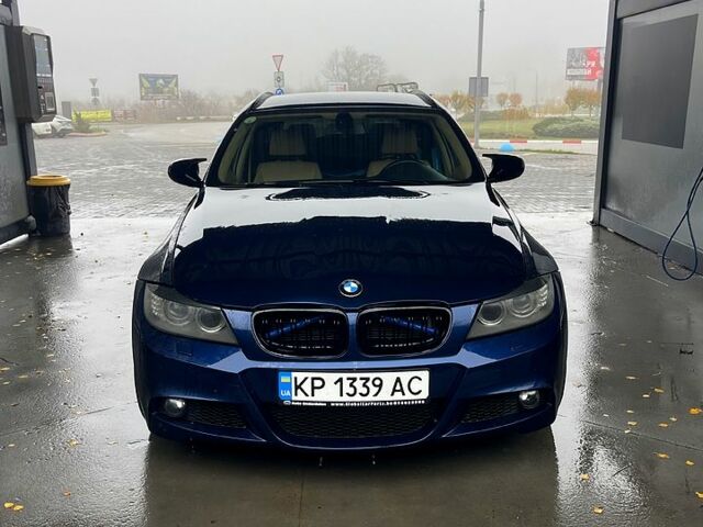 Синий БМВ 3 Серия, объемом двигателя 2 л и пробегом 348 тыс. км за 9000 $, фото 1 на Automoto.ua