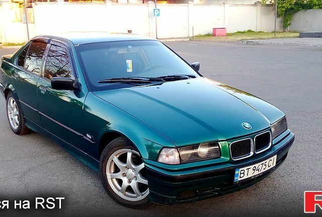 Зеленый БМВ 3 Серия, объемом двигателя 1.8 л и пробегом 243 тыс. км за 2900 $, фото 1 на Automoto.ua
