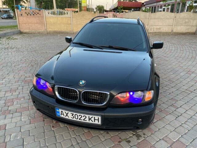 Черный БМВ 320, объемом двигателя 2 л и пробегом 245 тыс. км за 5900 $, фото 1 на Automoto.ua