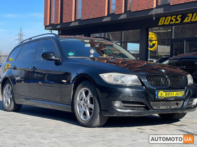 Черный БМВ 320, объемом двигателя 2 л и пробегом 237 тыс. км за 8600 $, фото 1 на Automoto.ua