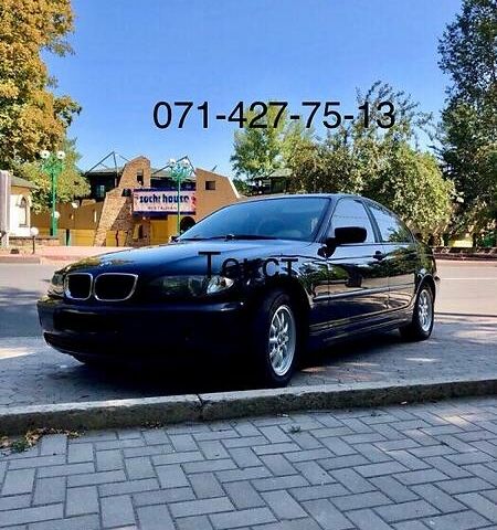 Чорний БМВ 320, об'ємом двигуна 2 л та пробігом 190 тис. км за 6500 $, фото 1 на Automoto.ua