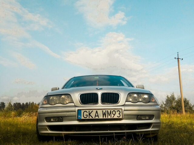 Серый БМВ 320, объемом двигателя 2 л и пробегом 335 тыс. км за 2300 $, фото 1 на Automoto.ua