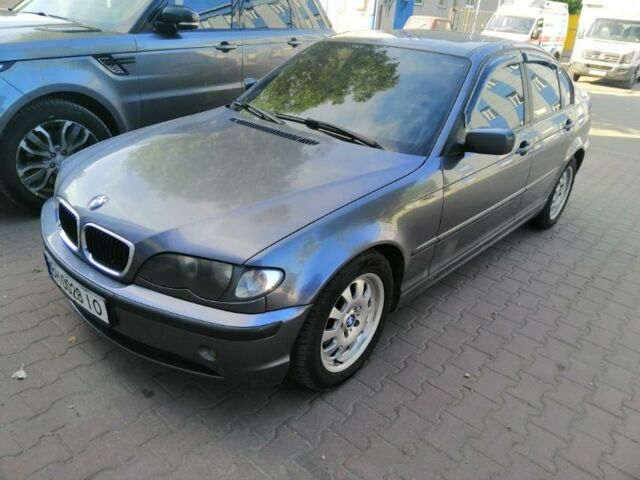 Серый БМВ 320, объемом двигателя 2 л и пробегом 290 тыс. км за 6000 $, фото 1 на Automoto.ua