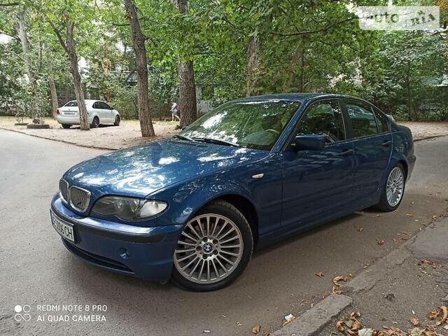 Синий БМВ 320, объемом двигателя 2 л и пробегом 300 тыс. км за 5200 $, фото 1 на Automoto.ua