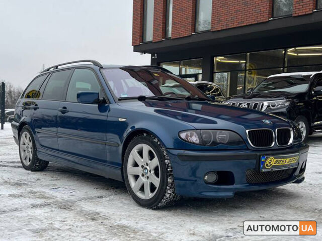 Синий БМВ 320, объемом двигателя 2 л и пробегом 358 тыс. км за 6900 $, фото 1 на Automoto.ua