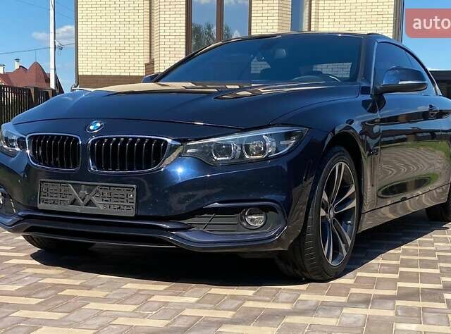 Синий БМВ 4 Серия, объемом двигателя 2 л и пробегом 85 тыс. км за 26900 $, фото 1 на Automoto.ua