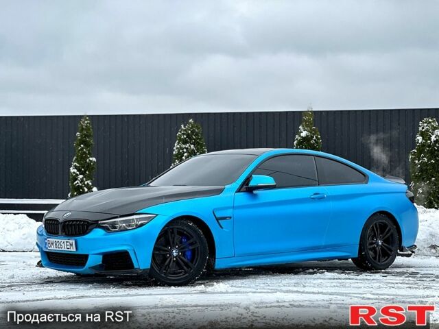 Синий БМВ 4 Серия, объемом двигателя 3 л и пробегом 130 тыс. км за 23300 $, фото 1 на Automoto.ua